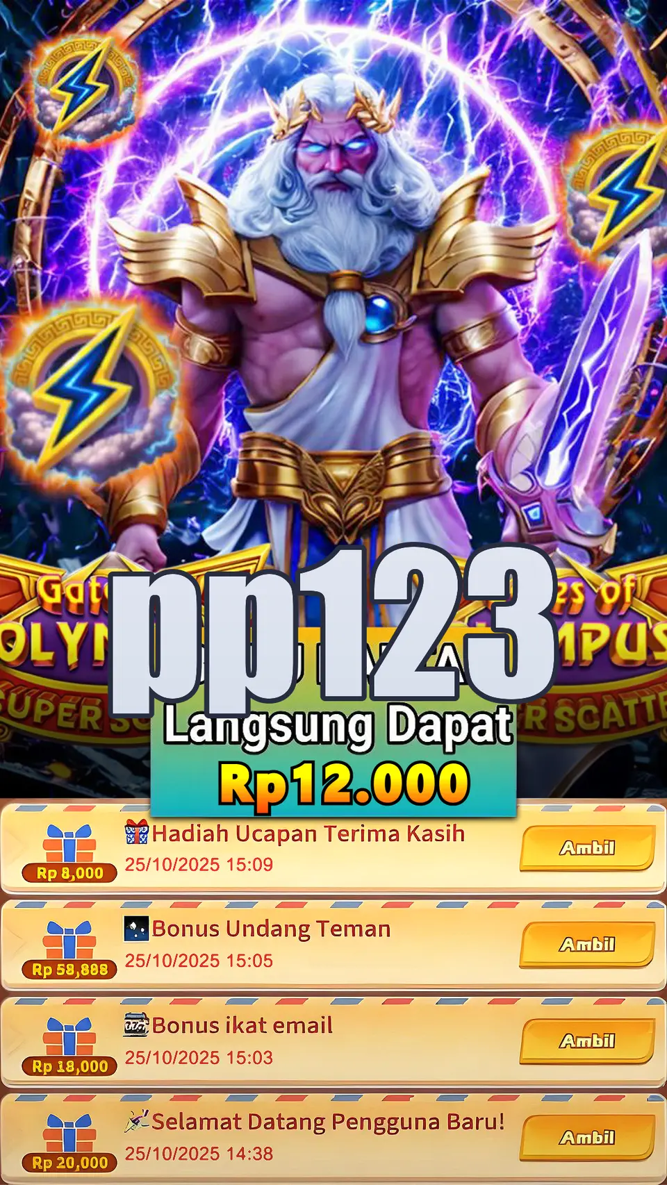 pp123 Tangkapan Layar - APK Resmi